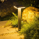 CDPA63 12W Bollard Aluminum Pathway Lighting LED Square Top Modern 12V Low Voltage