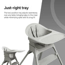 Mompush Olli 7-in-1 Convertible High Chair for Babies and Toddlers – Adjustable Height & Footrest, Dishwasher-Safe Tray, Compact Foldable Design for Easy Storage & Travel, Lightweight Yet Durable by TinyTreasures Baby Boutique