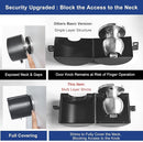 Door Knob Locking Cover with Padlock, Heavy Duty All Metal Version, Adjustable Design, Lockout Device to Disable Doorknob, Prevents Turning & Block Keyhole Access, Safety for Child/Elderly by TinyTreasures Baby Boutique