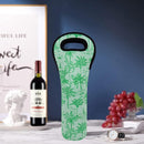 Wine Bag, Wine Carrier Tote Bag, Wine Bottle Protector, Insulated Neoprene Hand Bag, Wine Bags for Wine Bottles Gifts,Wine Bottle Holder for Travel with Secure Carry Handle (2 Pack) by TinyTreasures Baby Boutique