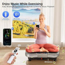 Vibration Plate Exercise Machine, 180 Speed Levels Vibration Plate for Lymphatic Drainage, Whole Body Workout Vibrating Fitness Platform, Effective for Weight Loss, Shaping, Toning & Wellness by CozyNest Decor