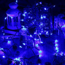 Brizled Blue Christmas Lights, 33ft 100 LED Christmas String Lights, 120V UL Certified Plug-in Xmas Tree Light Connectable Mini Xmas Light Waterproof for Home Party Wedding Indoor Outdoor Decorations by TinyTreasures Baby Boutique