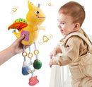 TUMAMA Dinosaur Hanging Rattle Toy, Car Seat Stroller Crib Mobile Toy for 3 6 9 12 Months Boys, Girls Newborn Infants Toddlers by TinyTreasures Baby Boutique
