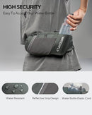 WATERFLY Fanny Pack Waist Bag: Hiking Water Bottle Holder with Strap Waist Pack for Women Men Hydration Hip Packs for Running Walking Traveling-Green by TinyTreasures Baby Boutique