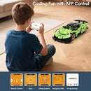 STEM Building Blocks Kit for Kids - 2 in 1 Remote Control Race Car and Robot Toy, Great Gift for Boys, Teens Age 6 7 8-12+ Year Old Who Love Engineering and RC Sports Car Toys by TinyTreasures Baby Boutique