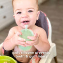 Olababy Silicone Training Cup with Straw Lid | Babies Water Drinking Cup | 6+ Mo Infant To 12-18 Months Toddler | Sippy Cup For Kids & Smoothie Cup | Baby Led Weaning (Kiwi, 5 oz) by TinyTreasures Baby Boutique