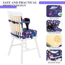 Toddler Booster Seat for Dining Table, Dinosaur Booster Seat for Table with Backrest and Adjustable Seat Belts Non-Slip Bottom Portable Booster Seat Increasing Cushion for Kid Baby Eating Travel Home by TinyTreasures Baby Boutique