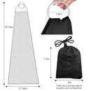 Water Ring Sling Baby Carrier, Adjustable Lightweight Breathable Newborn Carrier Sling for Summer, Swimming, Pool, Beach, Front Chest Mesh Infant Wrap Carrier for Baby Gift（Black） by TinyTreasures Baby Boutique