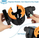 Accmor Stroller Cup Holder with Phone Holder, Universal Cup Holder, Bike Cup Holder, 360° Rotatable Large Caliber Drinks Holder for Stroller, Bike, Wheelchair, Walker by TinyTreasures Baby Boutique