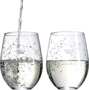 Set of 2 Zodiac Sign Wine Glasses with 2 Wooden Coasters (Aries)