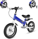 Balance Bike 2 in 1,The Dual Use of a Kids Balance Bike and Kids Bike,12 14 Inches for 2-6 Years Old,with Shock Absorbers, Fenders, Pedals, Auxiliary Wheels by TinyTreasures Baby Boutique