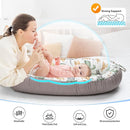 Baby Lounger - Breathable & Soft Baby Nest, Portable and Lightweight Tummy Time Lounger for Home and Travel, Ideal Newborn Babies Essentials Baby Shower Gifts by TinyTreasures Baby Boutique