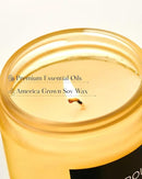 M&SENSE Neroli Tea Scented Candle, 7.05oz 50 Hours Long Lasting Burn 2 Wick Non Toxic Natural Soy Wax Candle for Women, Slow Burning Home Fragrance Gifts for Stress Relief & Relaxing by CozyNest Decor