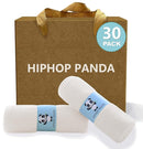 HIPHOP PANDA Baby Washcloths, Rayon Made from Bamboo - 2 Layer Ultra Soft Absorbent Newborn Bath Face Towel - Reusable Baby Wipes for Delicate Skin - Ivory, 30 Pack by TinyTreasures Baby Boutique