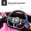 Electric Car for Kids, Licensed Audi 6V Kids Ride on Car Toy for Toddlers with Remote - Pink by TinyTreasures Baby Boutique