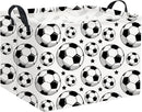 HIYAGON Rectangular Soccer Basket Kids Gift Basket Baby Boy Basket Kids Toy Storage Bin Basket Organizer Box Soccer Room Decor(Soccer) by TinyTreasures Baby Boutique