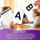 QUOKKA Who Knows Better? - History - Family Card Trivia Game | Fun Learning & Educational Questions for Families | Suitable for Boys & Girls by TinyTreasures Baby Boutique