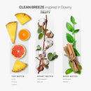 Aromaplan Scents, Clean Smelling Essential Oils, Clean Breeze Inspired by D. (5 Fl Oz /148ml)-Fresh Scent Essential Oil for Diffuser, USA Fragrance, Bigger Bottle, Bolder Aroma & Longer Lasting by CozyNest Decor