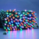 200 Count Multicolor Wide Angle LED Christmas Lights, 66 ft Green Wire UL Certified Commercial Grade 5mm Holiday String Light Set (Multicolor) by CozyNest Decor