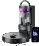 Eureka E20 Plus Robot Vacuum with Bagless Self Emptying Station, Robotic Vacuum and Mop Combo, 45-Day Capacity, Upgraded 8000Pa Suction and Anti Hair-Tangling Brush, LiDAR Navigation, App Control by CozyNest Decor