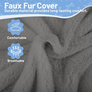 COMAX 3-in-1 Bean Bag Chair for Kids, Toddler Beanbag Bed, Convertible Child Floor Lounger, Floor Mattress with Filler for Girl Boy Sleeping Reading, Grey by TinyTreasures Baby Boutique