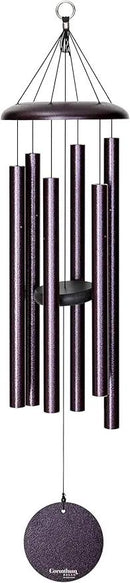 Corinthian Bells by Wind River - 36 inch Plum Wind Chime for Patio, Backyard, Garden, and Outdoor Decor (Aluminum Chime) Made in The USA by CozyNest Decor
