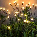 Warm-2Pack 16LED Firefly Warm Changing Lights,Garden Solar Lights Outdoor Decorative,Yard Waterproof Solar (Warm-2pcs) by GreenHaven Gardens