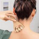 Ciieeo 2Pcs Wooden Massage Roller - Compact Handheld Tool for Foot Shoulder Neck and Waist Relaxation - Improve Sleep Quality by CozyNest Decor