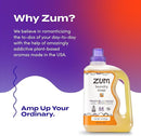Indigo Wild Zum Clean Laundry Soap - Plant-Based Liquid Laundry Soap - Contains Baking Soda, Essential Oils & Saponified Coconut Oil - Sweet Orange Scent - 64 fl oz by TinyTreasures Baby Boutique