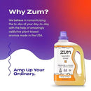 Zum Laundry Soap by Indigo Wild - Liquid, Plant-Based Soap with Baking Soda, Essential Oils, Coconut Oil & More - Wash Up to 64 Loads - Sweet Orange - 64 fl oz (2 Pack) by CozyNest Decor
