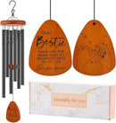 Bestie Gift for Women, Friend Gifts for Women, Unique Friendship Sister Gifts for Birthday, Mothers Day, Christmas, 32 Inch Wind Chimes Gift for Home Decor by CozyNest Decor