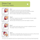GROSMIMI Spill Proof no Spill Magic Sippy Cup with Straw with Handle for Baby and Toddlers, Customizable, PPSU, BPA Free 10 oz (Pink) by TinyTreasures Baby Boutique