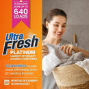 Ultra Fresh 5 Gallon Liquid Laundry Detergent Washing Soap with Spring Fresh Fabric Softener for All Machine Types, 6X Platinum, Up to 640 Loads by CozyNest Decor