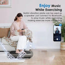 Vibration Plate Exercise Machine - Whole Body Workout Vibration Platform Lymphatic Drainage Machine for Weight Loss Home Fitness with Resistance Bands Remote by CozyNest Decor