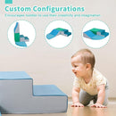4-Pieces Climbing Toys for Toddlers: PU Leather - Soft Play Climbing for Toddlers - Foam Climbing Blocks for Crawling and Sliding Indoor Playground for Kids by TinyTreasures Baby Boutique