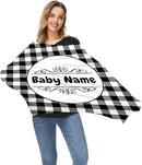 Baby Car Seat Stroller Cover Nursing Cover New Mom Breastfeeding Scarf Soft Stretchy Infant Carrier Cover Car Canopy Coverage by TinyTreasures Baby Boutique