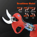 Pole Electric Pruning Shears with Portable Bag.Pole 1.6Inch(4CM) Electric Pruner for Tree Trimming Pole Tree Trimmer with 2Pcs 2000mAh Batteries(Jovant) by GreenHaven Gardens