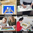 Zocelight Rechargeable A3 Tracing Light Box with Padded Case,Diamond Art Light Board with 4 Magnets,Wireless Light Pad for Diamond Painting,Ultra Bright Light Table for Drawing, Sketching(White) by TinyTreasures Baby Boutique