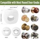 Child Safety Door Knob Covers 6 Pack Reusable Baby Proof Door Knob Locks Baby Proof Door Handle Protector for Kids Universal Fit Easy Grip Lockable Design No Tools Needed by TinyTreasures Baby Boutique