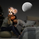 Orzorz Slide Discs Star Projector Galaxy Light Home Planetarium Projector (Work Star Projector) (Moon) by TinyTreasures Baby Boutique