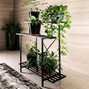 Zhongma 3 Tier Sturdy Plant Stand Space-Saving Heavy Duty Plant Holder for Home Indoor and Outdoor, L35.43 xW17.32 x H39.37 inch, 660 LBS Capacity & Heavy Duty Construction. … by GreenHaven Gardens