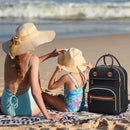Diaper Bag Backpack for Women with Changing Pad, Baby Bag with Insulated Pockets Multifunctional Diaper Bags For Baby Girl Boy Waterproof Baby Bags For Boys Girls Maternity Bag Black by TinyTreasures Baby Boutique
