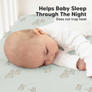 KeaBabies 2-Pack Organic Crib Sheets for Boys, Girls - 52x28 Fitted Crib Mattress Sheet Neutral, Breathable Jersey Cotton Cover for Baby Bed, Toddler Mattress, Soft & Cute Prints (Elly) by TinyTreasures Baby Boutique