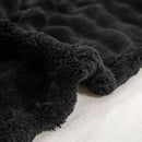 YUSOKI Luxury 3D Bubble Throw Blanket 2lb,All Ages,Home Decoration, (Black,50 * 60inches) by CozyNest Decor