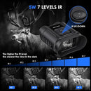 Night Vision Goggles,Compact Night Vision Binoculars,32GB Card Included, Photo/Video Capture,Outdoor Tools for Education, Wildlife Watching,Gifts for Boy, Gifts for Men, Gifts for Father (Black) by TinyTreasures Baby Boutique