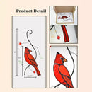 Lolitarcrafts Bigger Cardinal Stained Glass Window Hangings Cute Birds Suncathers for Window Monthers Day Gifts by GreenHaven Gardens