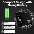 UV Toothbrush Sanitizer Holder & Cleaner with LED Clock Display & Hot Air Drying – Wall-Mounted UV Tooth Brush Holder for Bathroom Decor, Travel Use, Rechargeable Portable Design, Fits All Brushes by CozyNest Decor