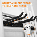 Wallmaster Garage Storage Organization Wall Mount, Garden Tool Rack Organizer Heavy Duty Folding Chair Hangers with 6 Adjustable Hooks 48inch Tracks Max Load 450lb by GreenHaven Gardens
