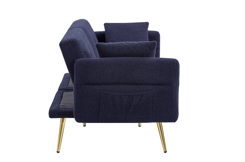 Modern Teddy Upholstered Accent Loveseat Sofa, photo 3 of 10