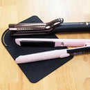 ANGENIL Heat Resistant Mat for Curling Irons, Hair Straighteners, and Flat Irons - Silicone Counter Pad and Travel Case for Hair Styling Tools by CozyNest Decor